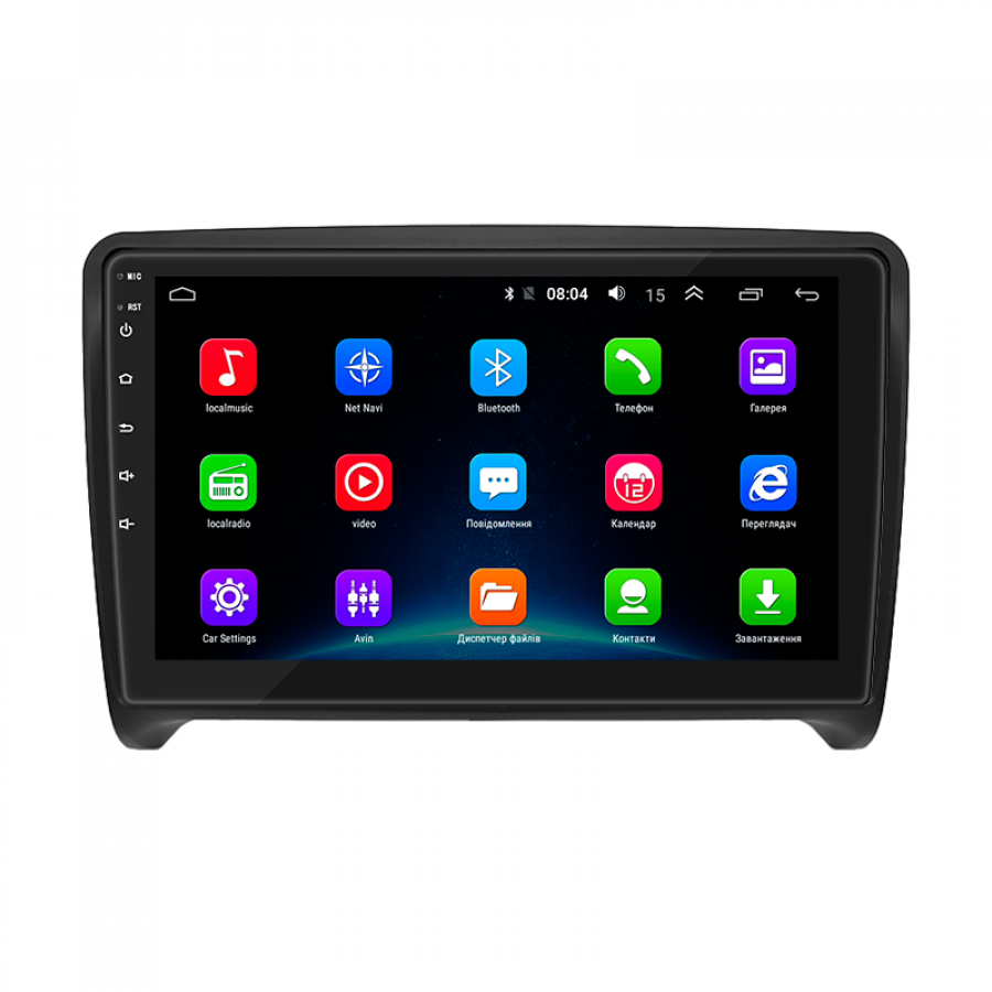 Штатная магнитола Lesko для Audi TTS II (8J) 2007-2010 экран 9" 2/32Gb Wi-Fi GPS Base