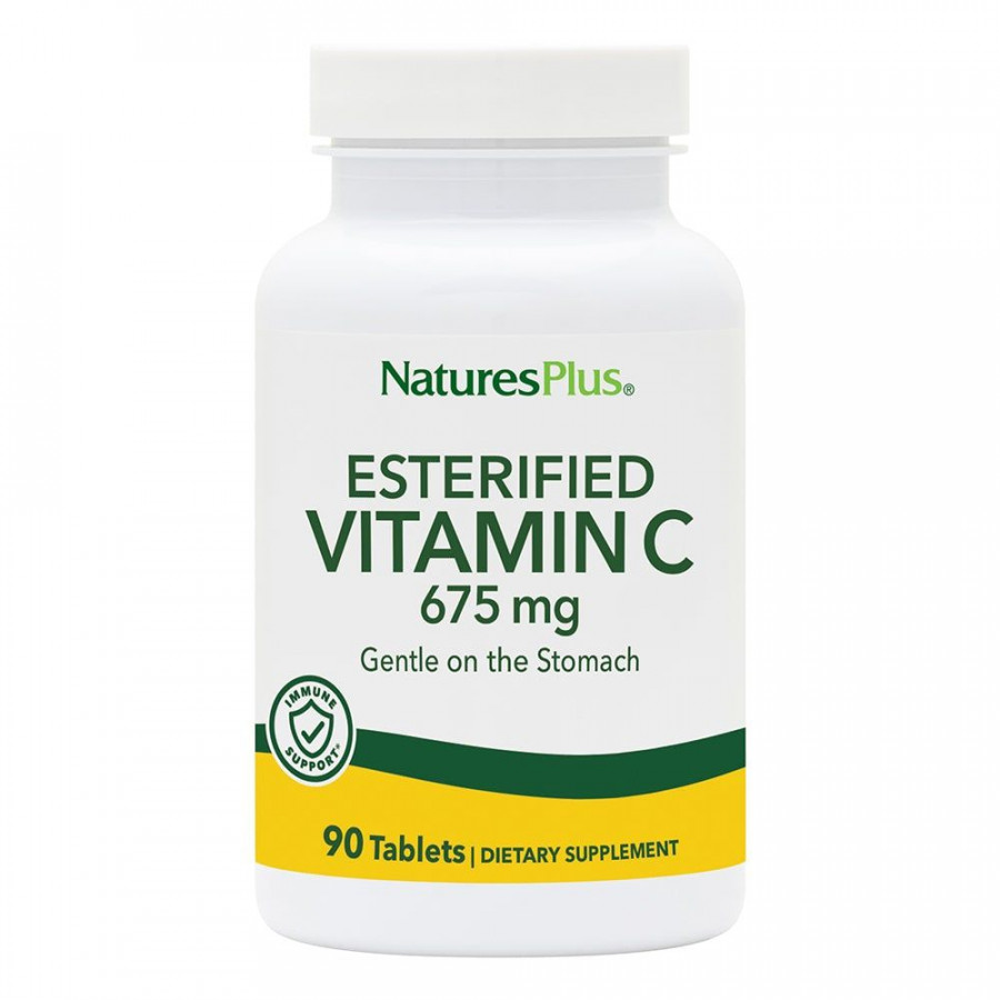 Вітамін С естерифікований, Esterified Vitamin C, Nature's Plus, 675 мг, 90 таблеток