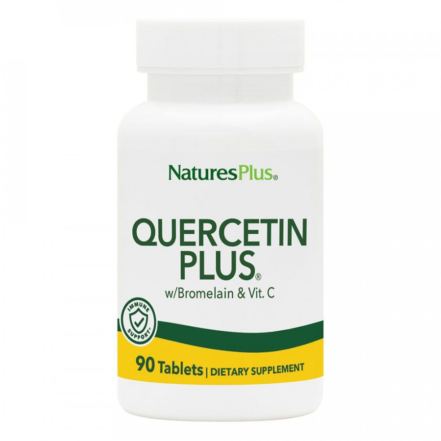 Кверцетин, Quercetin Plus, Nature's Plus, 90 таблеток