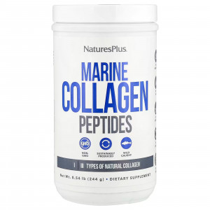 Пептиди морського колагену, Marine Collagen Peptides, Nature's Plus, 244 г