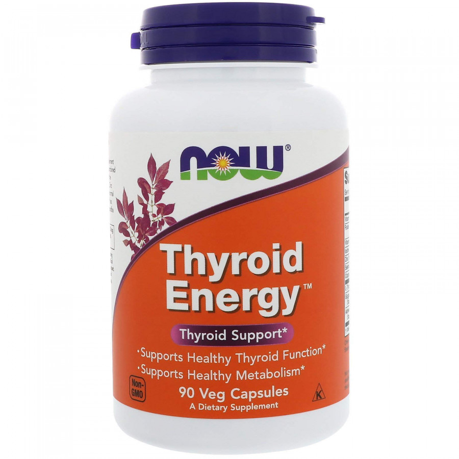 Для щитовидної залози, Thyroid Support, Now Foods, 90 вегетаріанских капсул