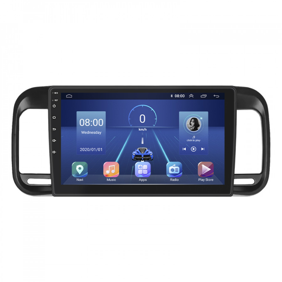 Штатная магнитола Lesko для Brilliance M2 (BS4) I 2006-2010 экран 9" 2/32Gb 4G Wi-Fi GPS Top