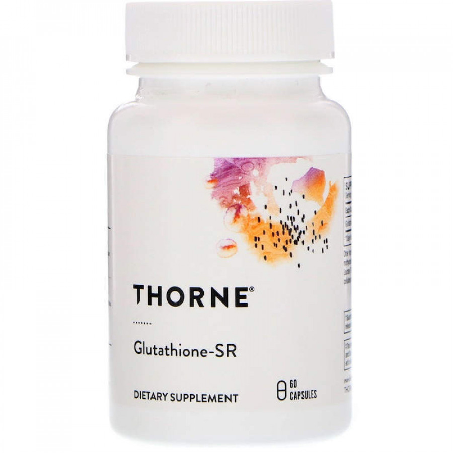 Глутатіон-SR, Glutathione, Thorne, 60 капсул (175 мг на капсулу)