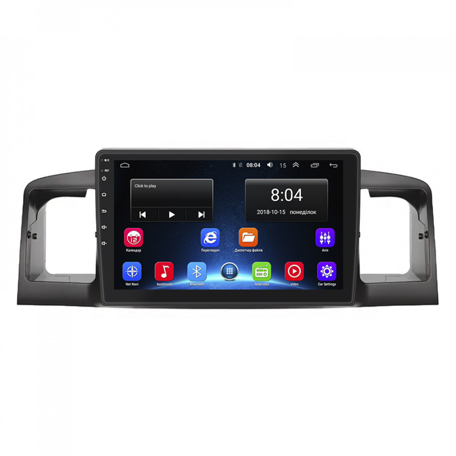 Штатная магнитола Lesko для BYD F3 I 2005-2013 экран 9" 2/32Gb Wi-Fi GPS Base