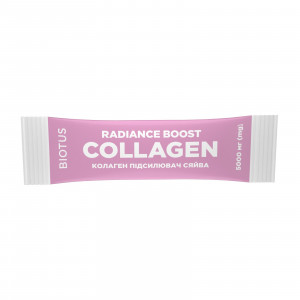 Колаген підсилювач сяйва, Radiance Boost Collagen, Biotus, смак персик та манго, 1 саше (15 мл)