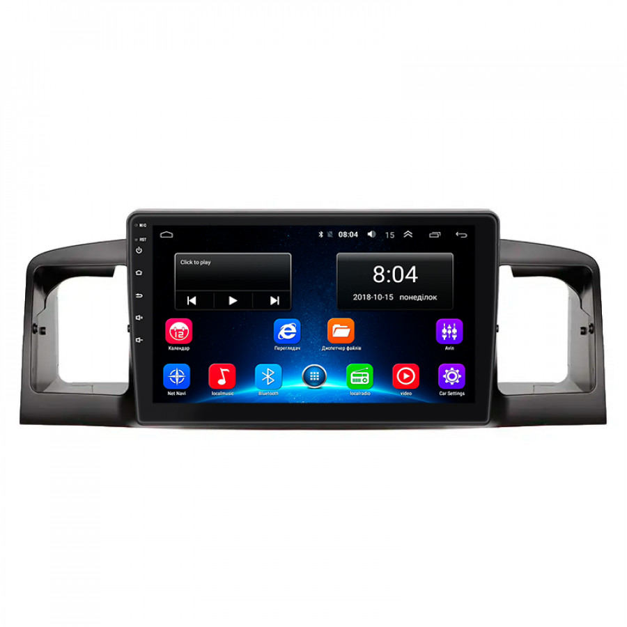 Штатная магнитола Lesko для BYD F3 II 2012-2018 экран 9" 2/32Gb Wi-Fi GPS Base