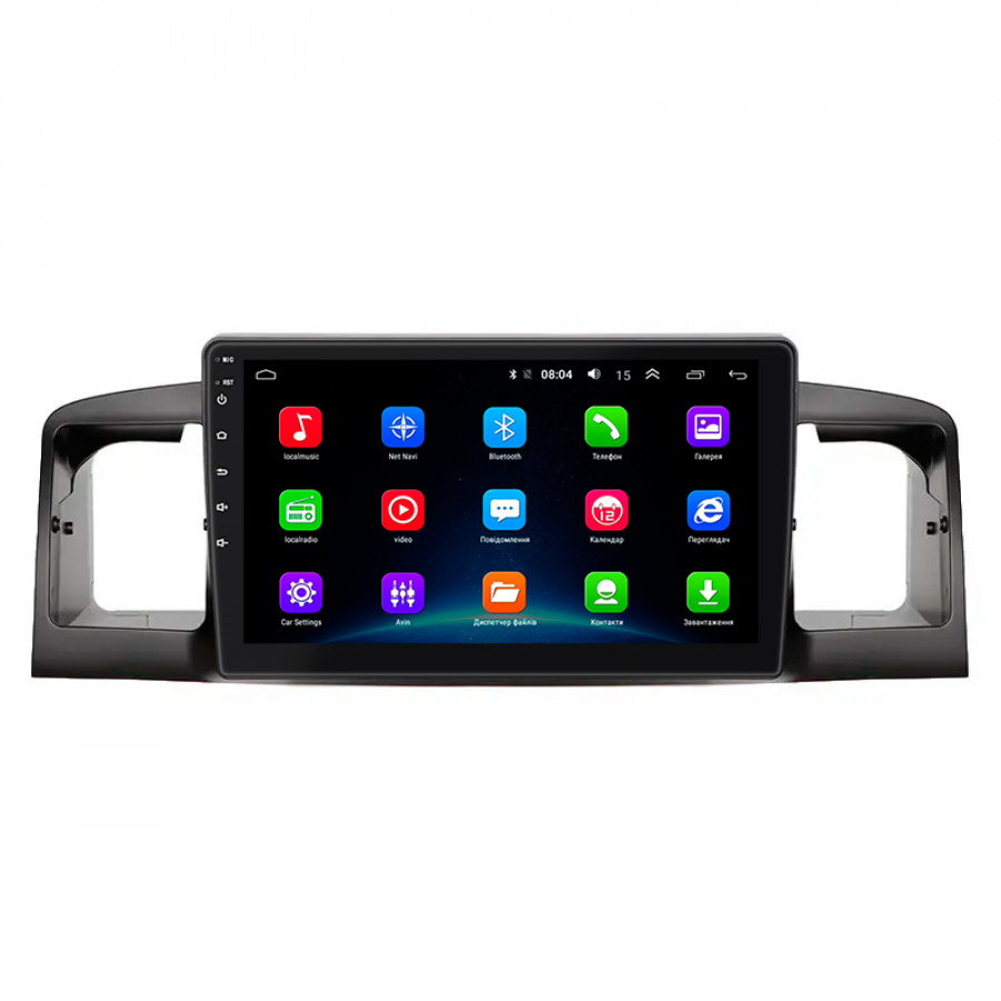 Штатная магнитола Lesko для BYD F3 II 2012-2018 экран 9" 2/32Gb Wi-Fi GPS Base
