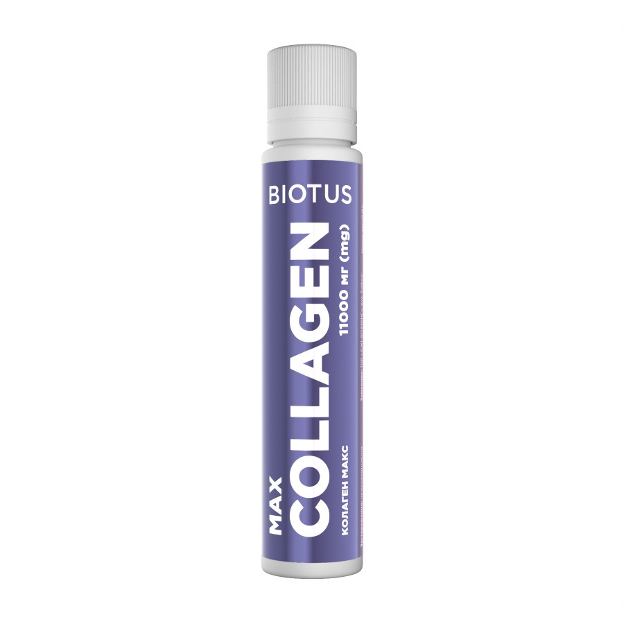 Колаген Макс, Collagen Max, Biotus, смак Лісові ягоди, 1 флакон (25 мл)