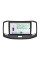 Штатная магнитола Lesko для Chery Bonus (A13)  2011-2014 экран 10" 4/64 QLED CarPlay 4G Wi-Fi GPS 360 Prime