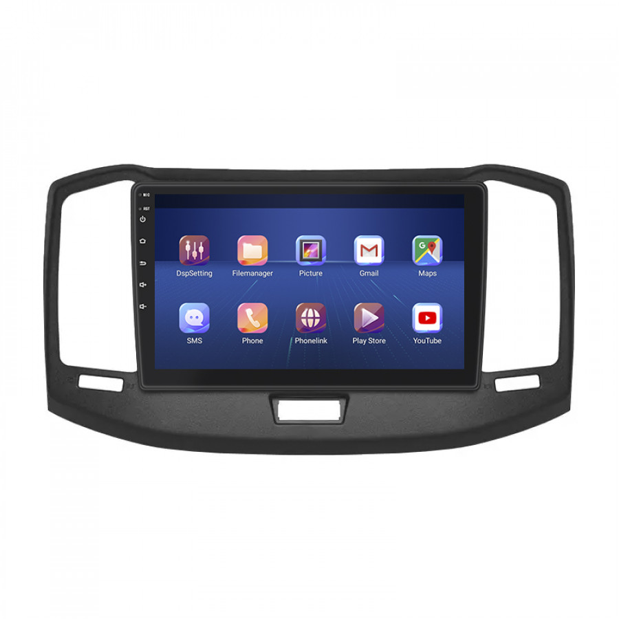 Штатная магнитола Lesko для Chery Bonus (A13)  2011-2014 экран 10" 4/32Gb 4G Wi-Fi GPS Top