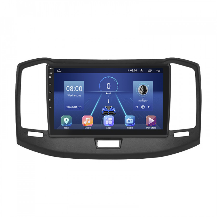 Штатная магнитола Lesko для Chery Bonus 3 (E3/A19)  2014-2017 экран 10" 2/32Gb Wi-Fi GPS Base