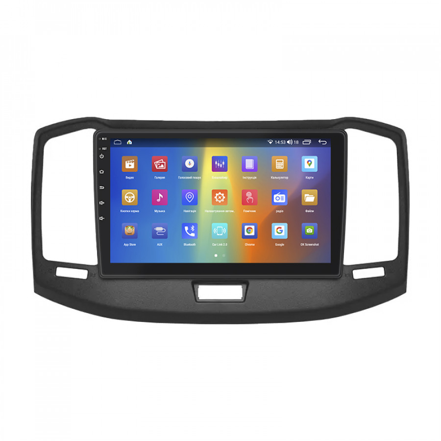 Штатная магнитола Lesko для Chery Bonus 3 (E3/A19)  2014-2017 экран 10" 2/32Gb CarPlay 4G Wi-Fi GPS Prime