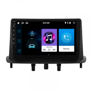 Штатная магнитола Lesko для Renault Megane III 2008-2014 экран 9" 2/32Gb Wi-Fi GPS Base