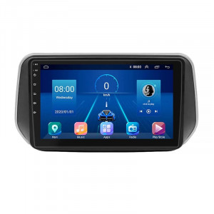 Штатная магнитола Lesko для Hyundai Santa Fe IV Рестайлинг 2020-н.в экран 10" 6/128Gb 4G Wi-Fi GPS Top
