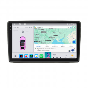 Штатная магнитола Lesko для Mazda Tribute I Рестайлинг 2003-2007 экран 9" 4/64 QLED CarPlay 4G Wi-Fi GPS 360 Prime