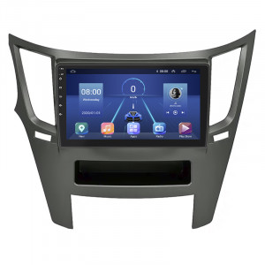 Штатная магнитола Lesko для Subaru Legacy V Рестайлинг 2012-2014 экран 9" 4/32Gb 4G Wi-Fi GPS Top