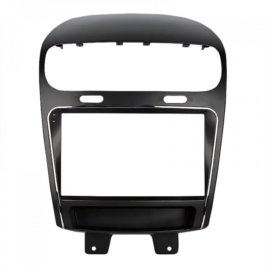 Штатный комплект переходная рамка Dodge Journey 2011-2020 Fiat Freemont 2011-2016 (0000) 9" + адаптер питания