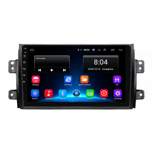 Штатная магнитола Lesko для Fiat Sedici  2005-2014 экран 9" 2/32Gb Wi-Fi GPS Base