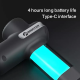 Компактный перкуссионный массажер Booster Lightsaber Mini с зарядной станцией