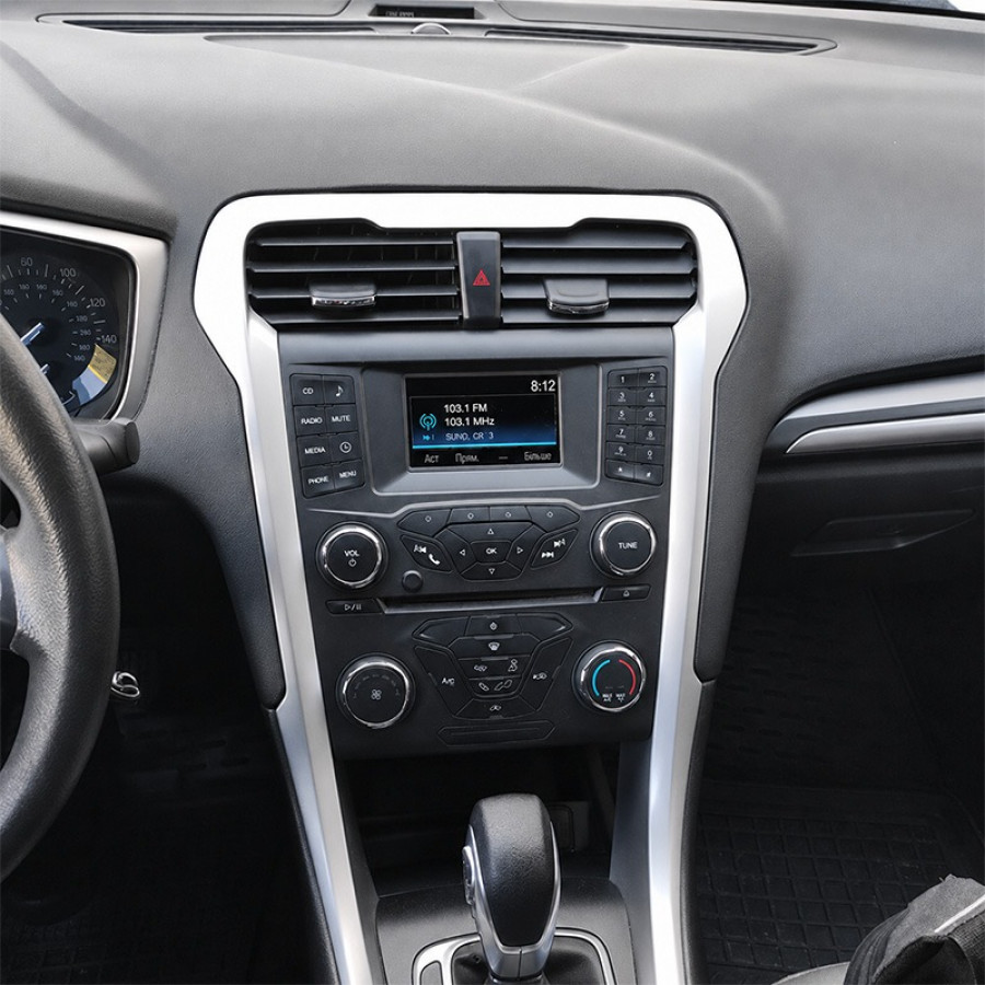 Штатная магнитола Lesko для Ford Fusion (North America) II 2012-2016 экран 9" 6/128Gb 4G Wi-Fi GPS Top