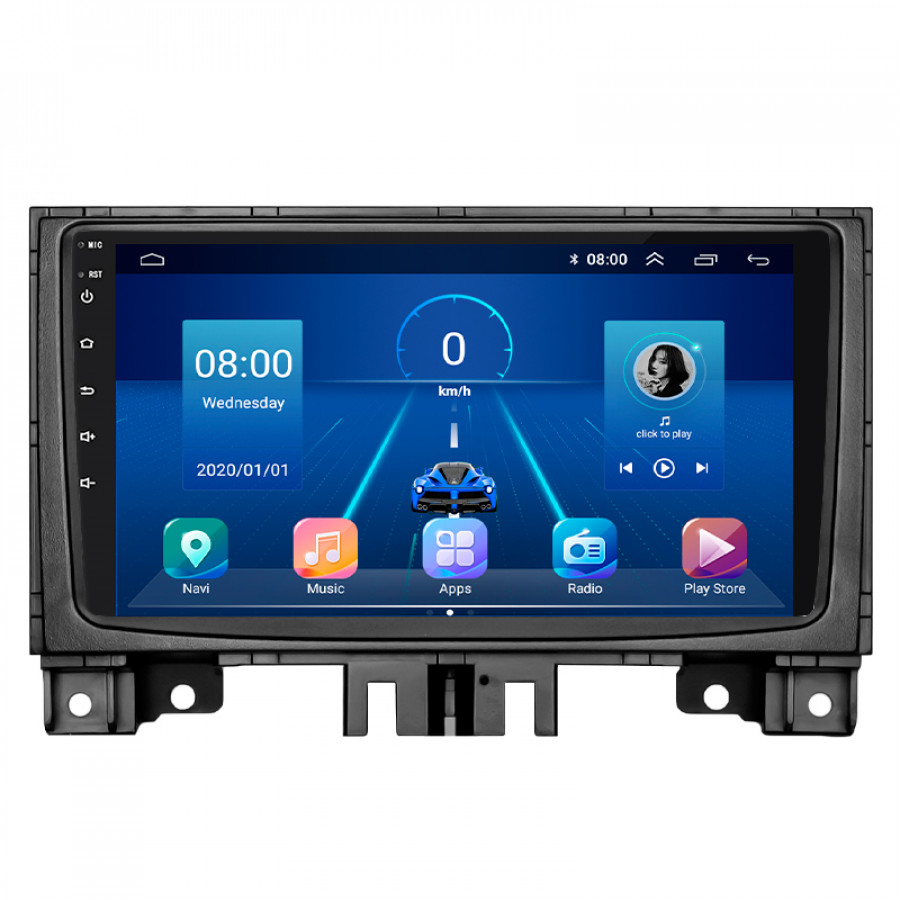 Штатная магнитола Lesko для Mercedes-Benz Sprinter II (W906) 2006-2013 экран 9" 2/32Gb 4G Wi-Fi GPS Top