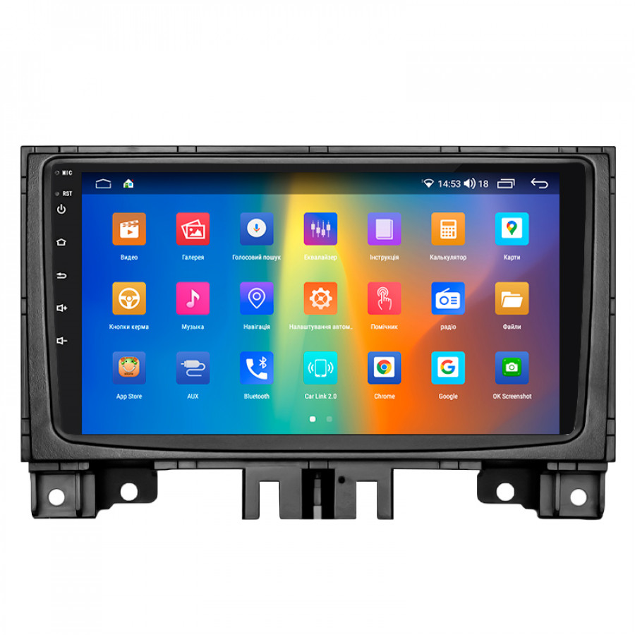 Магнитола Lesko Mercedes-Benz Sprinter II (W906) Рестайлинг 2014-2018 IPS 9" 4/64Gb CarPlay 4G Wi-Fi GPS Prime