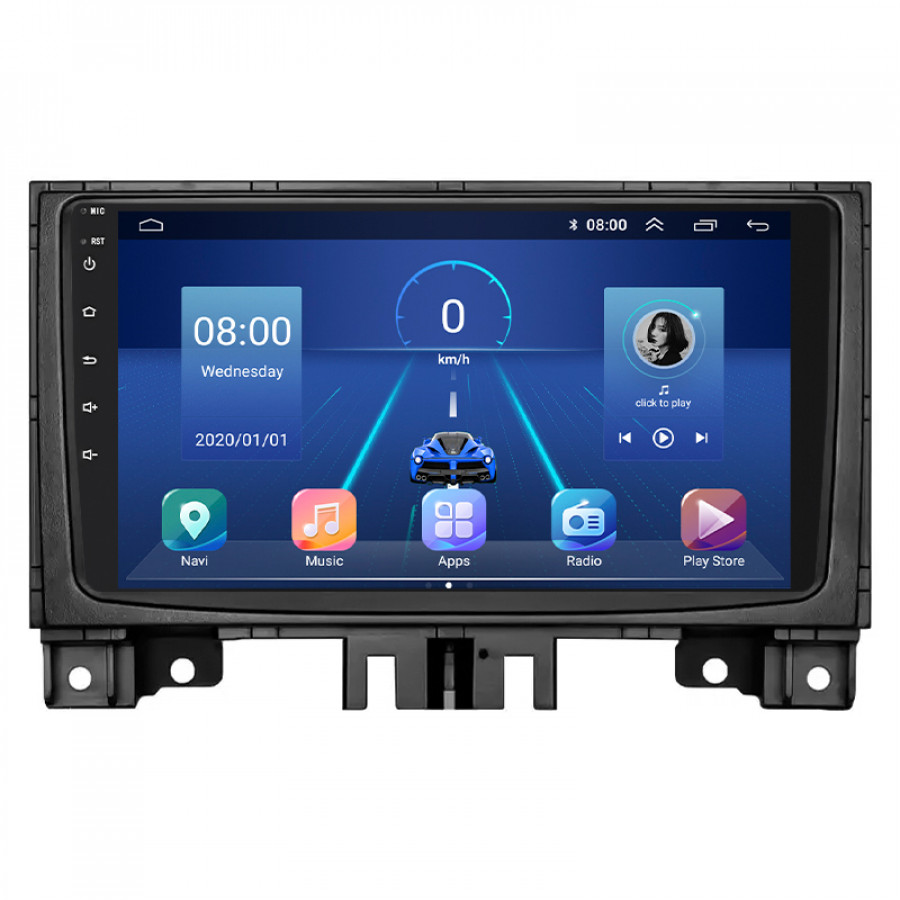 Штатная магнитола Lesko для Volkswagen Crafter I 2006-2011 экран 9" 6/128Gb 4G Wi-Fi GPS Top