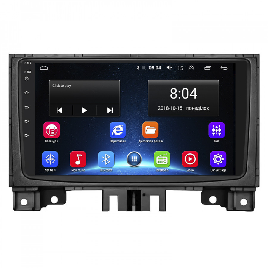 Штатная магнитола Lesko для Volkswagen Crafter I Рестайлинг 2011-2017 экран 9" 2/32Gb Wi-Fi GPS Base