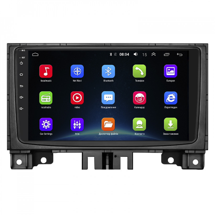 Штатная магнитола Lesko для Volkswagen Crafter I Рестайлинг 2011-2017 экран 9" 2/32Gb Wi-Fi GPS Base