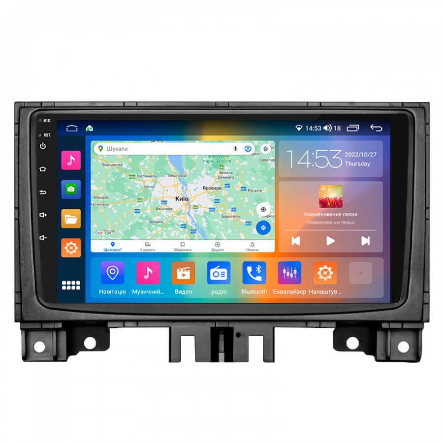 Штатная магнитола Lesko для Volkswagen Crafter I Рестайлинг 2011-2017 экран 9" 2/32Gb CarPlay 4G Wi-Fi GPS Prime