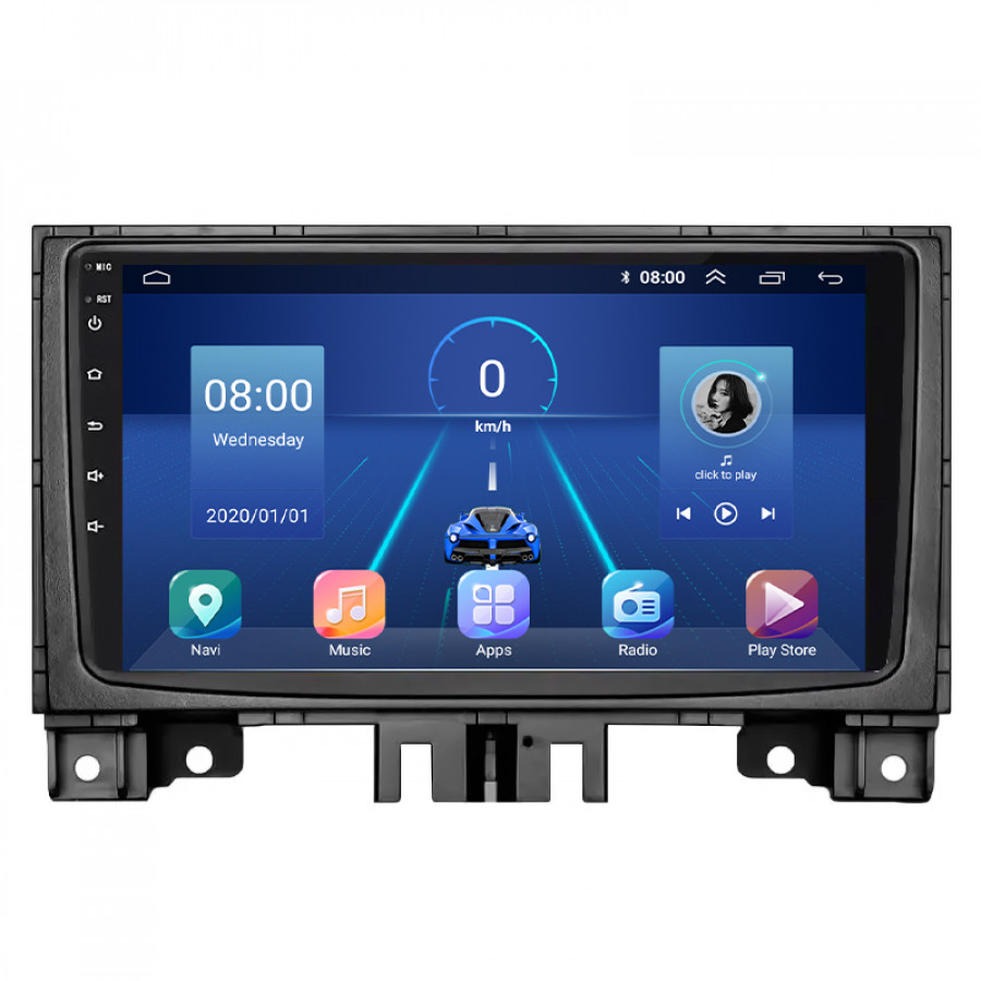 Штатная магнитола Lesko для Volkswagen Crafter I Рестайлинг 2011-2017 экран 9" 6/128Gb 4G Wi-Fi GPS Top