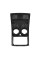 Переходная рамка Nissan Qashqai 2007-2014 (NI 053N) 6359 9" Black
