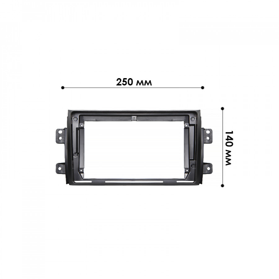 Рамка переходная для Suzuki SX4 2007-2013 Fiat Sedici 2006-2014 (3890) 9"
