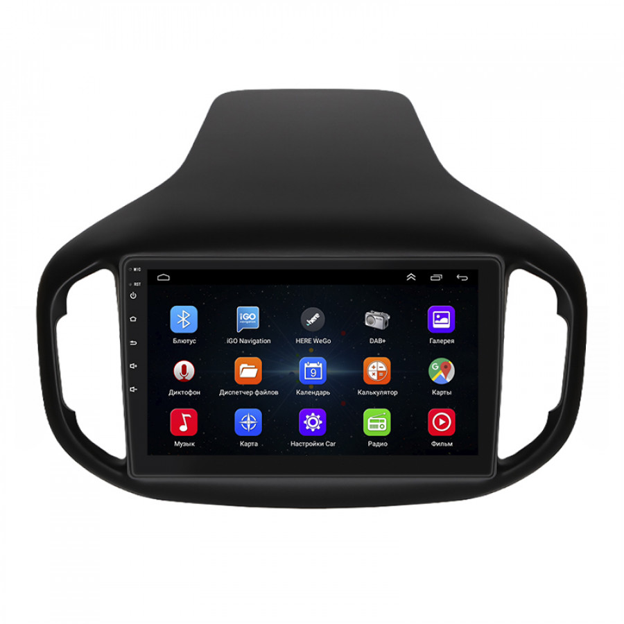 Штатная магнитола Lesko для Chery Tiggo 7 I 2016-2020 экран 10" 1/16Gb Wi-Fi GPS Base