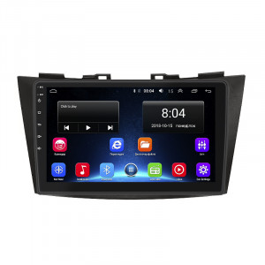Штатная магнитола Lesko для Suzuki Swift IV Рестайлинг 2013-2017 экран 9" 2/32Gb Wi-Fi GPS Base