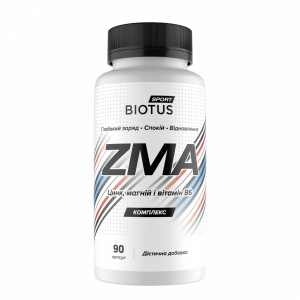 ЗМА, ZMA, Biotus, 90 капсул
