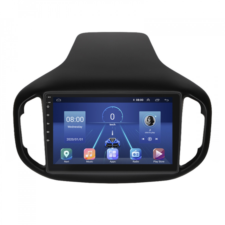 Штатная магнитола Lesko для Chery Tiggo 7 I 2016-2020 экран 10" 2/32Gb 4G Wi-Fi GPS Top