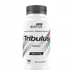 Трибулус, Tribulus, Biotus, 100 капсул