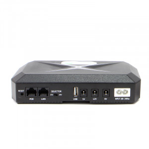 ИБП Andes 18DCP	UPS для WI-Fi роутера 5V 9V 12V 10400 mAh с защитой от короткого замыкания