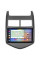Штатная магнитола Lesko для Chevrolet Aveo II 2011-2020 экран 9" 4/64Gb CarPlay 4G Wi-Fi GPS Prime