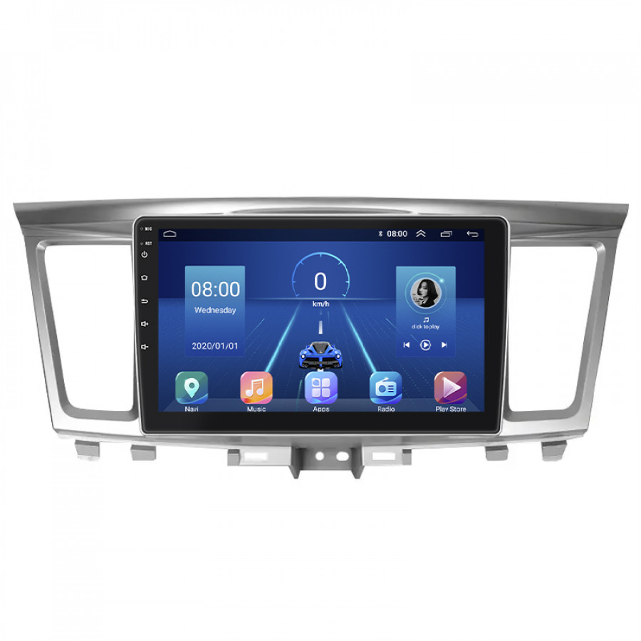 Штатная магнитола Lesko для Infiniti QX60 I 2013-2016 экран 9" 4/32Gb 4G Wi-Fi GPS Top