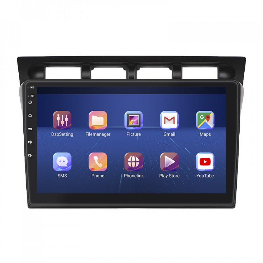 Штатная магнитола Lesko для Kia Picanto I 2004-2007 экран 9" 2/32Gb 4G Wi-Fi GPS Top