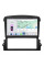 Штатная магнитола Lesko для Kia Sorento I Рестайлинг 2006-2011 экран 9" 4/64 QLED CarPlay 4G Wi-Fi GPS 360 Prime