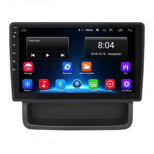 Штатная магнитола Lesko для Nissan Primastar I Рестайлинг 2 2011-2015 экран 10" 2/32Gb Wi-Fi GPS Base
