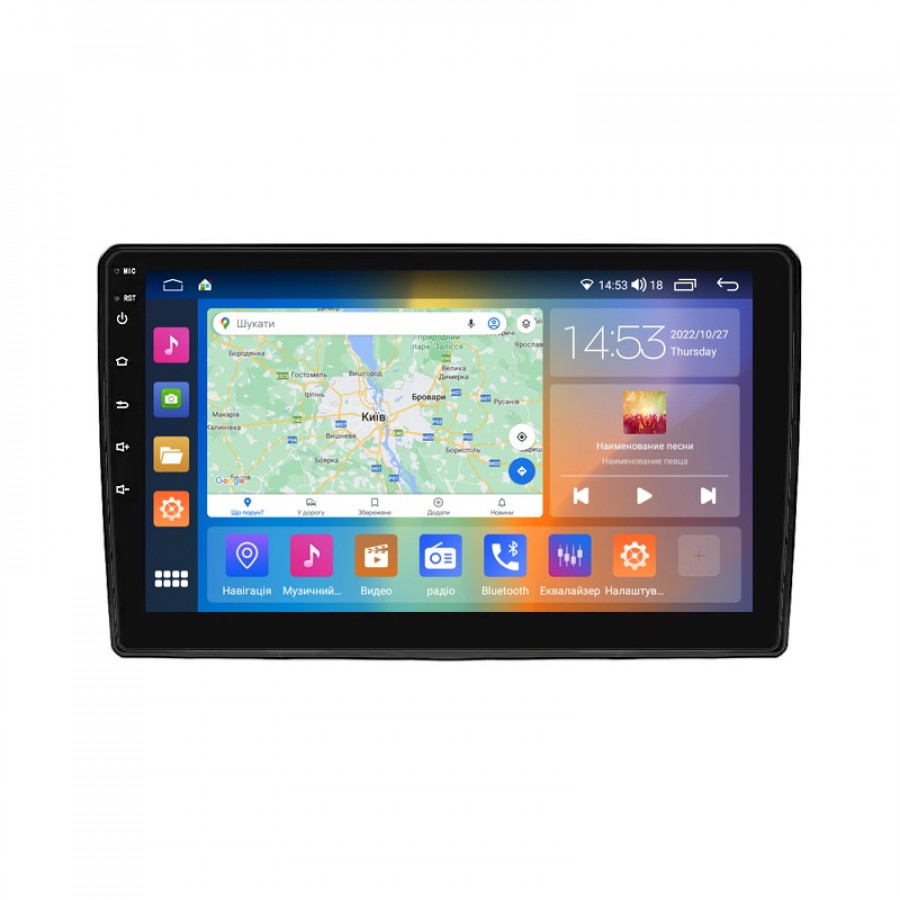Штатная магнитола Lesko для Opel Antara I Рестайлинг 2010-2017 экран 9" 4/64Gb CarPlay 4G Wi-Fi GPS Prime