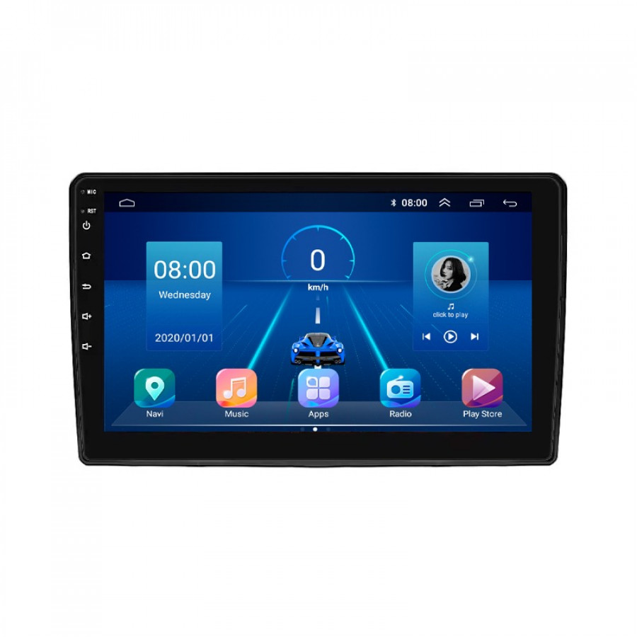 Штатная магнитола Lesko для Opel Antara I Рестайлинг 2010-2017 экран 9" 4/32Gb 4G Wi-Fi GPS Top