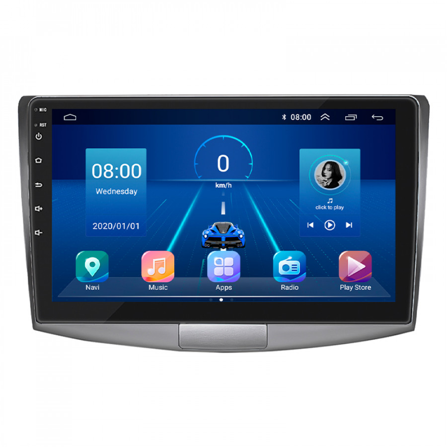 Штатная магнитола Lesko для Volkswagen Passat CC I 2008-2012 экран 10" 4/32Gb 4G Wi-Fi GPS Top