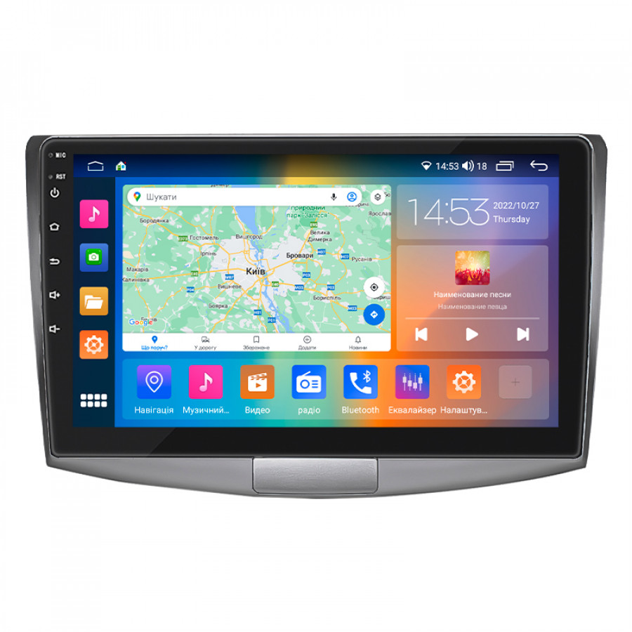 Штатная магнитола Lesko для Volkswagen Passat CC I Рестайлинг 2012-2017 экран 10" 4/64Gb CarPlay 4G Wi-Fi GPS Prime