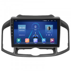 Штатная магнитола Lesko для Chevrolet Captiva I Рестайлинг 2 2013-2016 экран 10" 4/32Gb 4G Wi-Fi GPS Top