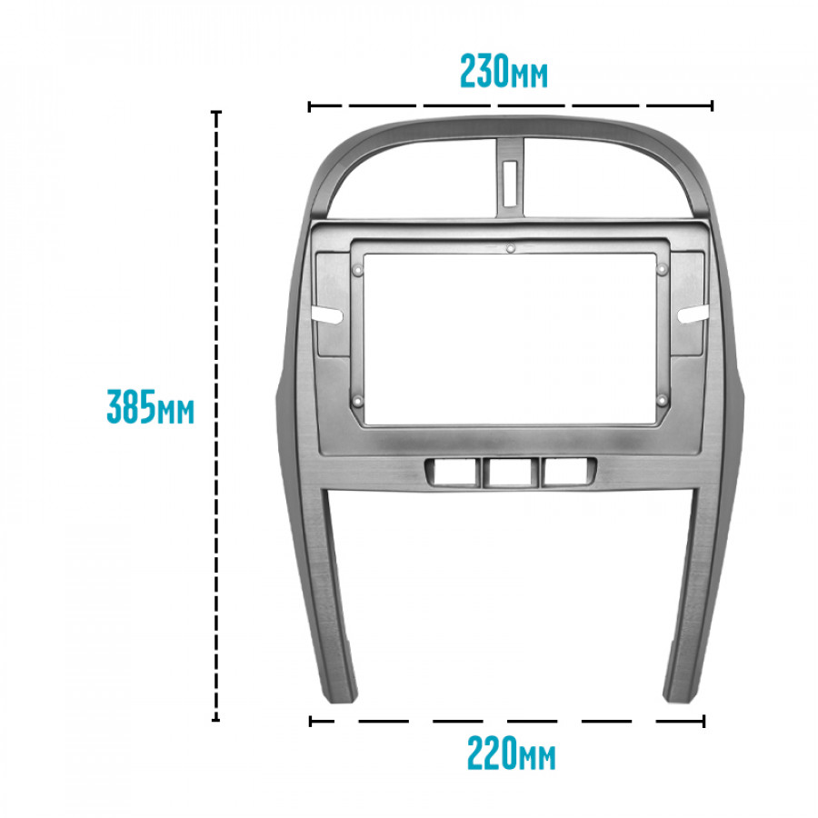 Переходная рамка Chery Tiggo 3 2014-2016 (7270) 10.1"